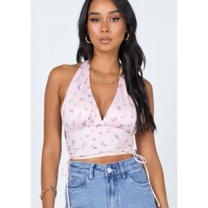 Princess Polly Penelope Floral Halter Top 4